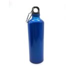 Bouteille d'eau de sports de plein air en aluminium bouteille d'eau portative pour alpinisme, capacit: ...