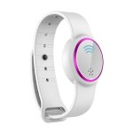 Bracelet anti - moustique lectronique  ultrasons, montre portable d'extrieur, anti - moustique (blanc) ...