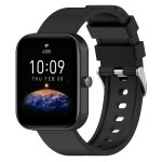 Pour le bracelet de montre en silicone oneplus nord steps style (noir)