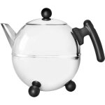 Bredemeijer thire bella ronde 1, 5l inox / noir 1305z
