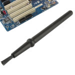 Brosse de nettoyage antistatique � manche rond, composants �lectroniques, longueur: 14cm (noir)