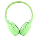 Bs - n65 headband casque d'coute sans fil hifi stro pliant avec cran lcd et fente pour carte tf et ...