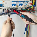 Bside z1 smart pen multim�tre d�tecteur de tension de stylo �lectrique sans batterie (noir)