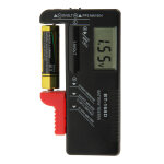 Bt - 168d testeur universel de batterie d affichage lcd pour piles 1, 5v aaa, aa et 9v 6f22