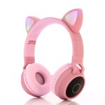 Bt028c mignon chat oreille bluetooth 5. 0 casque casque stéréo sur l'oreille pliable casque sans fil ... Bt028c mignon chat oreille bluetooth 5. 0 casque casque stéréo sur l'oreille pliable casque sans fil ...