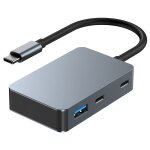 Byl - 2316 adaptateur hub de station d'accueil multifonction 5 en 1 usb - c / type - c vers usb3. 0 et ...