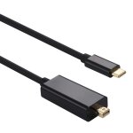 Câble adaptateur mâle displayport mâle vers usb - c / type c cm 1, 8 m Câble adaptateur mâle displayport mâle vers usb - c / type c cm 1, 8 m