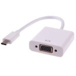 C�ble adaptateur multi - affichage usb - c / type - c 3. 1 vers vga, pour macbook 12 pouces / chromebook ...