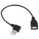 Cble adaptateur usb 2. 0 am  90 degrs, longueur: 25 cm