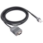 Cble de donnes serial 2m rs232  rj45 pour symbole ls2208 (gris)