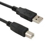 Cble d extension / de transfert de donnes / d imprimante usb 2. 0 a mle vers b mle, longueur: 4. ...