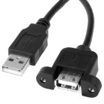 Cble de panneau de montage usb 2. 0 am vers af, longueur: 90cm