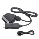 Cble adaptateur audio vido convertisseur pritel vers hdmi compatible (noir)