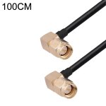 C�ble adaptateur coaxial rf coude m�le sma vers coude m�le sma rg174, longueur : 1 m