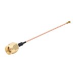 C�ble adaptateur ipx femelle vers gg1732 sma m�le rg178, longueur : 15 cm