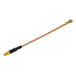 C�ble adaptateur ipx femelle vers gg1735 mmcx femelle rg178, longueur : 15 cm