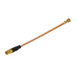 C�ble adaptateur ipx femelle vers gg1737 mmcx femelle rg178, longueur : 15 cm