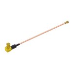 C�ble adaptateur ipx femelle vers gg1739 mcx femelle coud� rg178, longueur : 15 cm