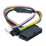 Cble d'alimentation pour carte mre hp z230 z220 sff 24p  6p atx psu (30cm)