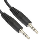 C�ble aux, c�ble audio st�r�o mini plug m�le 3, 5mm, longueur: 1. 5m