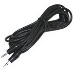 C�ble audio st�r�o mini plug m�le 3, 5mm, longueur: 3m