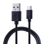 C�ble de chargement de noyau de cuivre usb � usb - c / c / c / c, longueur du c�ble: 50cm (noir)