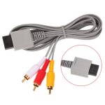 Câble composant 1, 8 m câble audio vidéo av composite 3 rca pour la sortie vidéo principale 480p la plus ... Câble composant 1, 8 m câble audio vidéo av composite 3 rca pour la sortie vidéo principale 480p la plus ...