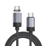 C�ble de donn�es magn�tique � charge rapide usb - c / type - c vers usb - c / type - c 100 w, style : ...