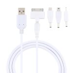 Cble de donnes multifonction 5 en 1 avec 4 adaptateurs, convient pour mico usb / hdmi / nokia 2. 0 ...
