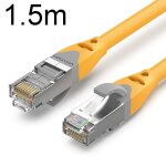 C�ble ethernet gigabit cat6 de 1, 5 m, double blindage, c�ble haut d�bit � grande vitesse