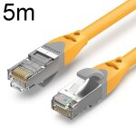C�ble ethernet gigabit cat6 de 5 m, double blindage, c�ble haut d�bit � grande vitesse