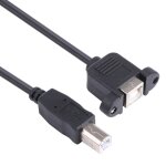 C�ble d'extension d'imprimante usb bm � bf avec trou de vis, longueur: 50cm