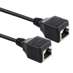 Cble d'extension rseau ethernet lan rj45 femelle  femelle, longueur du cble : 30 cm