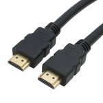 C�ble hdmi plaqu� or - hdmi 1. 4 / supporte 3d - 1. 5m