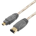 Cāble ieee 1394 firewire 6 pin vers 4 pin - 5m Cāble ieee 1394 firewire 6 pin vers 4 pin - 5m