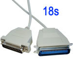 Cble pour imprimante ieee 1284 vers db25 25 pin male - 1. 5m