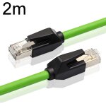 Cble industriel gigabit cat6  double blindage de 2 m, rsistant aux vibrations et trs flexible, pour ...