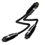 Cble numrique optique audio emk 1  2 (1, 5 m + 1 m)