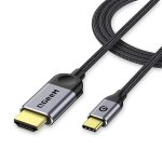 Cble qgeem usb - c / type - c vers hdmi 4k 30 hz pour la duplication d'cran et l'affichage tendu, ...