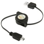Câble usb 1. 1 vers mini usb 5 broches pour données rétractable et chargeur pour motorola v3 / téléphone ... Câble usb 1. 1 vers mini usb 5 broches pour données rétractable et chargeur pour motorola v3 / téléphone ...