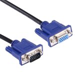 Cble vga 15 pin male vers vga 15 pin femellepour moniteur lcd , vidoprojecteur - longueur 5m