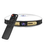 Cacacol itc - do8 220lm wifi smart 1280 * 800 dlp dmd projecteur portable led avec tlcommande, android ...