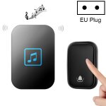 Cacazi fa86 sonnette sans fil auto - alimentée pour maison intelligente, (noir) Cacazi fa86 sonnette sans fil auto - alimentée pour maison intelligente, (noir)
