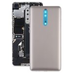 Cache arri�re de la batterie avec lentille d appareil photo et touches lat�rales pour nokia 8 (or)