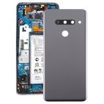Cache arrire de la batterie pour lg g8 thinq / g820 g820n g820qm7, version kr (argent)
