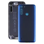 Cache arri�re de la batterie pour motorola one fusion / xt2073 - 2 (bleu)