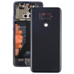 Cache batterie d origine avec lentille de cam�ra pour huawei mate 30 lite (noir)