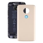 Cache batterie pour motorola moto e5 (or)