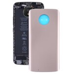 Cache batterie pour motorola moto g6 (or)