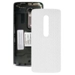 Cache batterie pour motorola moto x play xt1561 xt1562 (blanc)